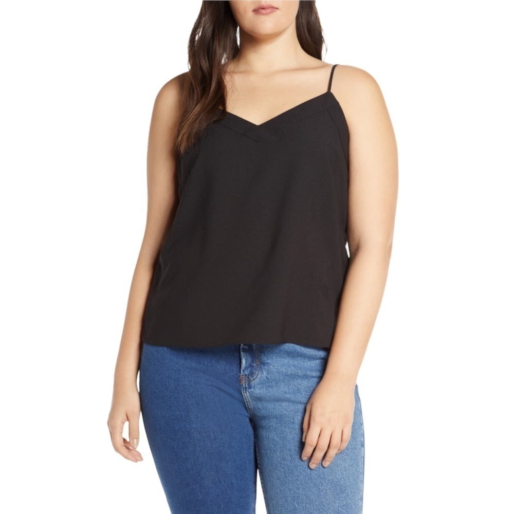 Topshop Camisole Top Black